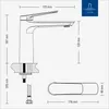 Villeroy & Boch Oasis Waschtischarmatur ohne Zugstange, Produktbild-Vorschau 6