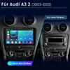 Autoradio da 9 pollici per Audi A3 S3 RS3 8P 8V dal 2003 al Anteprima dell’immagine prodotto 2