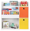 Libreria in legno per bambini, mobile con scomparti e Anteprima dell’immagine prodotto 7
