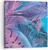 Bild auf Leinwand - Leinwandbild - Einteilig - Blätter Rosa Produktbild-Vorschau 1