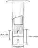 304 Acier inoxydable 360 degrés drop-in-pivotant Voir les images du produit 2