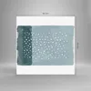 Bilder auf glas - Einteilig - Aquarell Modern Blau - Produktbild-Vorschau 3