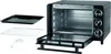 Der Unold Ofen Allround Tisch-Toaster in Schwarz ist mit geöffneter Glastür abgebildet. Im Lieferumf Produktbild-Vorschau