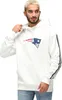 Recovered  NFL New England Patriots Fleece  Hoodie Ecru Produktbild-Vorschau 6