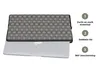 MuchoWow® Laptop Hülle 13 Zoll Muster - Grau - Deluxe - Produktbild-Vorschau 4