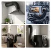 Tubo di scarico Relaxdays, 2 fascette, Ø 125 mm, 5 m, PVC, Anteprima dell’immagine prodotto 3
