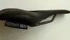 A black bicycle saddle is shown from the side against a white background. Produktbild-Vorschau