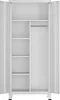 Armoire 'Hankasalmi' acier 180 x 90 x 40 cm blanc Voir les images du produit 8