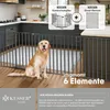 KESSER® Kaminschutzgitter mit Tür Metall Ofenschutzgitter Produktbild-Vorschau 5