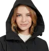 DIDRIKSONS HELLE WNS PARKA 5 BLACK Damen Mantel Parka Podgląd zdjęcia produktu 16