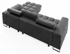 ECKSOFA CLOUD : Canapé d'angle droit, couleur gris foncé, Voir les images du produit 7