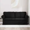 vidaXL Sofa czarna 175 x 82 x 80 cm Tkanina Podgląd zdjęcia produktu 3