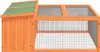 vidaXL Králíkárna hnědá 117,5x97x47,5 cm Masivní borovicové Náhled obrázku produktu 5