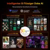 Marketing image showcasing various AI applications and features. Produktbild-Vorschau