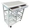 abc HOME | Küchenwagen | Schubladen | Ablageflächen | 76 cm Produktbild-Vorschau 2