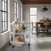 Relaxdays 4052025848217, 3 pół., Naturalne drewno, Biały, 4 Podgląd zdjęcia produktu 5