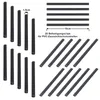 PVC Zaun Sichtschutzstreifen Klemmstreifen Schiene Clips Produktbild-Vorschau 5