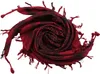 Palituch - rot-bordeaux - schwarz - Kufiya PLO Tuch Produktbild-Vorschau 2