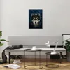 Bilder auf glas - Einteilig - Wolf Dunkel Grafik - 50x70cm Produktbild-Vorschau 6