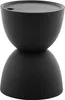 HowHomely | Tavolino tavolino da salotto tavolo nero design Anteprima dell’immagine prodotto 1
