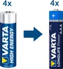 Varta 4903 LR03 AAA Micro High Energy Batterie 4er-Pack Podgląd zdjęcia produktu 41