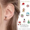 Weihnachtsohrringe: Kinder & Damen Ohrstecker Silber 925 Produktbild-Vorschau 3