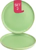 James Cooke Bliss, Teller flach, Ø 28 cm, 2 Stück, hellgrün Produktbild-Vorschau 1