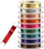 Zestaw drutu miedzianego Naler 0,3 mm w 10 kolorach do Podgląd zdjęcia produktu 1