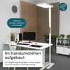 LUXULA LED Stehleuchte 100 W 4000 K neutralweiß weiß Produktbild-Vorschau 10