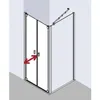 Kermi RAPTD093181PK Pendeltür Raya PTD 0930x Produktbild-Vorschau 2
