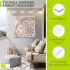 ARTland Wandbild Alu für Innen & Outdoor Boho Mandala Produktbild-Vorschau 2