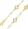 Armband Gelbgold 333 8K Süßwasser Zuchtperlen 19 Produktbild-Vorschau 1