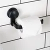 Porte-papier toilette à ventouse, noir, 16,5 cm Voir les images du produit 2