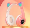 Wireless Bluetooth Headset Glühende Katze Ohr Kopfhörer Produktbild-Vorschau 2