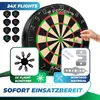 KESSER® Dartscheibe Sisal mit 9 Dartpfeile Professional Produktbild-Vorschau 6