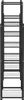 vidaXL Stojan na květiny 83x25x100 cm Černá litina Náhled obrázku produktu 4