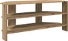 vidaXL Meuble TV d'angle, 102x40,5x45 cm, imitation chêne Voir les images du produit 1