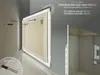 Artforma Zrcadlo do koupelny s led osvětlením L58 100x90 cm Náhled obrázku produktu 7