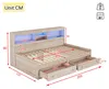 Flieks Schlafsofa Tagesbett Holzbett mit Ladefunktion, Produktbild-Vorschau 7
