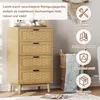 UnboxG Comò con 4 cassetti, comò in legno massello color Anteprima dell’immagine prodotto 7