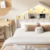 Flieks kinderbed 140x200 cm met glijbaan en leuning, bed Productafbeelding-voorbeeld 6
