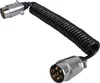 Spiralkabel 3,5M mit 2x 7-poligem Stecker aus Metall im Produktbild-Vorschau 5