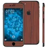 2 x Holzoptik-Folienset für Apple iPhone 7 / 8 / SE 2020 Produktbild-Vorschau 1