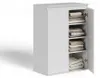 Kommode Vicco Claus Weiß 74 x 99.6 cm mit 2 Türen, Model Produktbild-Vorschau 5
