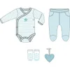 Baby Junge Geschenkset Geschenkbox Geburt Neugeborene 4-tlg Produktbild-Vorschau 2