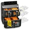 GOURMETmaxx Heißluftfritteuse 3fach Kammer 3x Multi Triple Produktbild-Vorschau 1