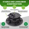 Balkenlager PRO für Holz Balken Stelzlager Terrassenlager Produktbild-Vorschau 3