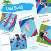 COSTWAY nafukovací vodný park so šmykľavkami, obrovský Náhľad obrázku produktu 6
