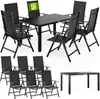 CASARIA® Gartenmöbel Set 6 Stühle mit WPC Tisch 140x80cm Produktbild-Vorschau 1