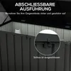 Outsunny Gartenbox Auflagenbox 450L Aufbewahrungsbox Truhe Produktbild-Vorschau 7